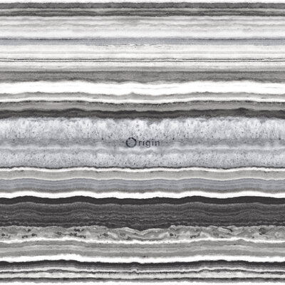 Origin Wallcoverings Matières (Met Gratis Lijm!) 337238 - Zwart