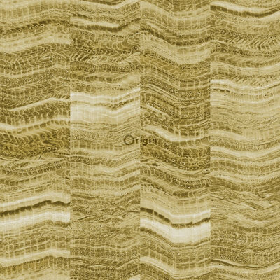 Origin Wallcoverings Matières (Met Gratis Lijm!) 337247 - Geel