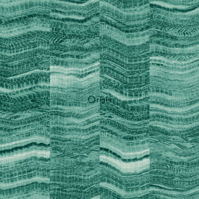 Origin Wallcoverings Matières (Met Gratis Lijm!) 337248 - Groen