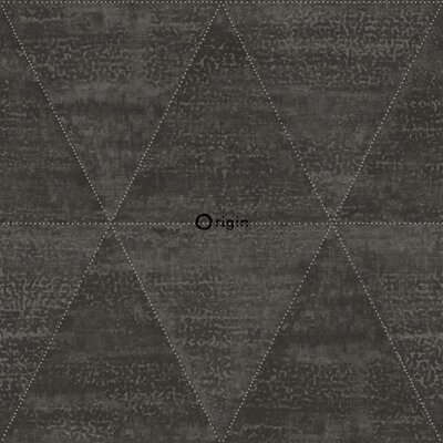 Origin Wallcoverings Matières (Met Gratis Lijm!) 337605 - Zwart