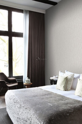 Origin Wallcoverings Matières (Met Gratis Lijm!) 347587 - Grijs