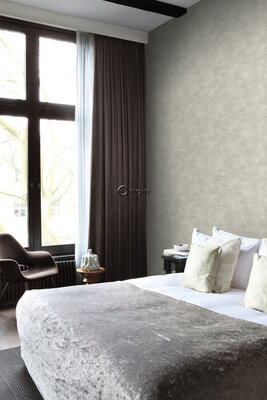 Origin Wallcoverings Matières (Met Gratis Lijm!) 347604 - Grijs