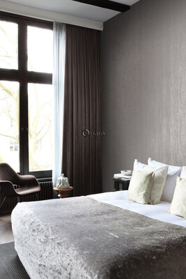 Origin Wallcoverings Matières (Met Gratis Lijm!) 347556 - Grijs