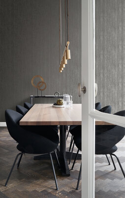 Origin Wallcoverings Matières (Met Gratis Lijm!) 347559 - Grijs