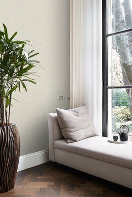 Origin Wallcoverings Natural Fabrics (Met Gratis Lijm!) 347631 - Beige