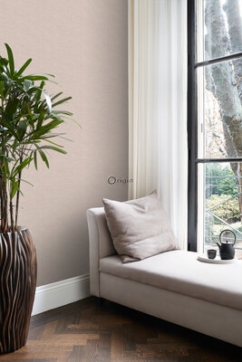 Origin Wallcoverings Natural Fabrics (Met Gratis Lijm!) 347637 - Bruin