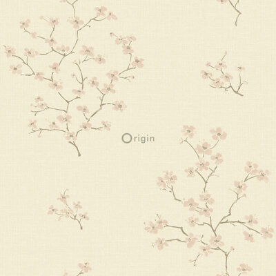 Origin Wallcoverings Palais Royal (Met Gratis Lijm!) 346545 - Roze / Beige