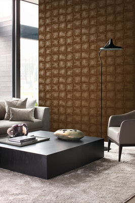 Origin Wallcoverings Park Avenue (Met Gratis Lijm!) 326312 - Rood