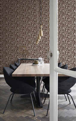 Origin Wallcoverings Raw Elegance (Met Gratis Lijm!) 347359 - Bruin