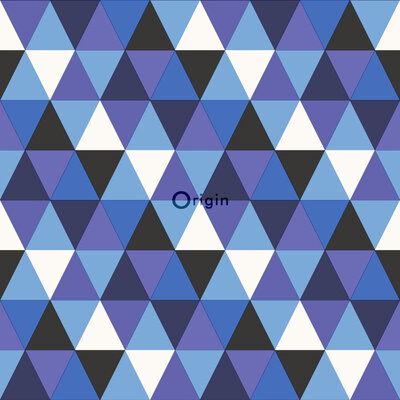 Origin Wallcoverings Urban Funky (Met Gratis Lijm!) 347205 - Blauw