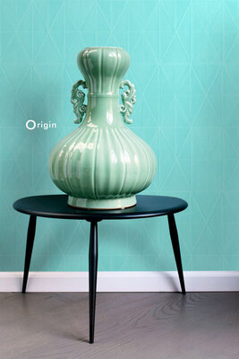 Origin Wallcoverings Urban Funky (Met Gratis Lijm!) 347234 - Blauw / Groen