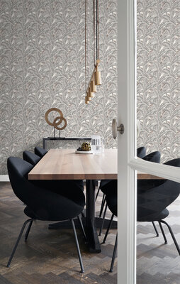 Origin Wallcoverings Wunderkammer (Met Gratis Lijm!) 347439 - Grijs