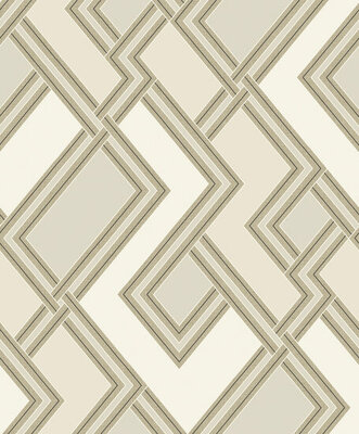 Dutch Wallcoverings Asperia 177505 creme - goud