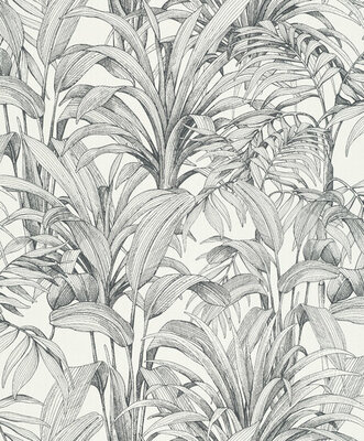 Dutch Wallcoverings Asperia A51401 wit - zwart