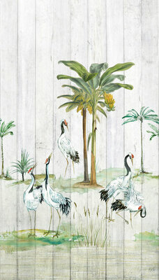 Dutch Wallcoverings One Roll One Motif A39401 Tropical Wood