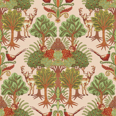 Dutch Wallcoverings Tapestry TP422303 Nordic Deer Forest Groen