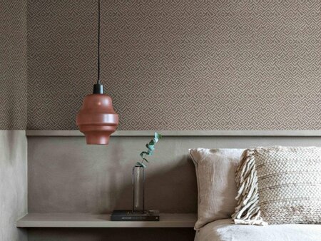 BN Wallcoverings Grounded 220651 - taupe antraciet