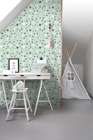 Esta Home Forest Friends Groen 139279 (*Gratis Lijm Actie) - Groen