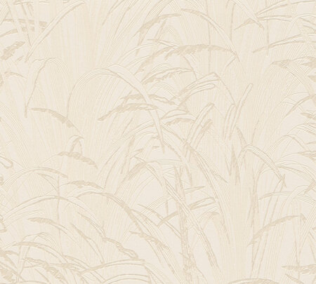 AS Creation #Hygge 38600-3 - 386003 Metallic Bloemrijk - Creme / Beige