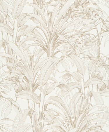 Dutch Wallcoverings Asperia A51402 wit - goud