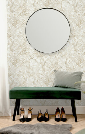 Dutch Wallcoverings Asperia A51402 wit - goud