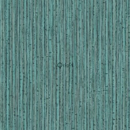 Origin Wallcoverings Identity (Met Gratis Lijm!) 347402 - Blauw / Groen