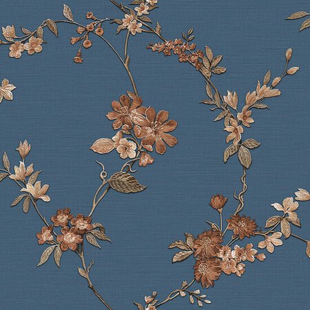 Dutch Wallcoverings Fabric Touch FT221215 Blauw